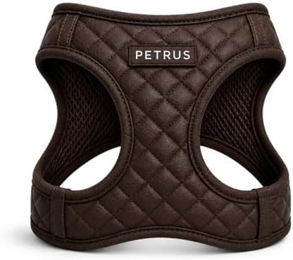 Step in Dog Harness, Lightweight Breathable Mesh Soft Padded Pet Vest, Vegan by PETRUS
