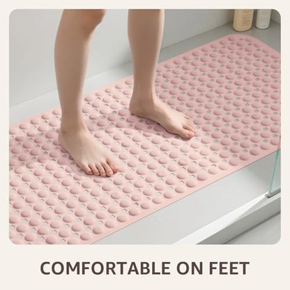 OTHWAY Bath Tub Shower Mat Non Slip, Bathtub Floor Liner Mats - Image 5