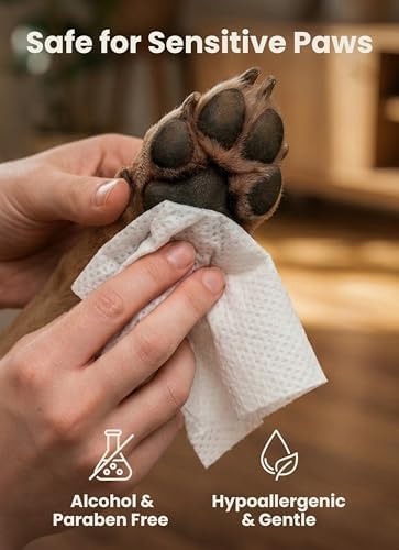 Pogi's Dog Wipes for Travel, Paws & Butt, Fragrance Free, 6 Packs of 20 - Image 6