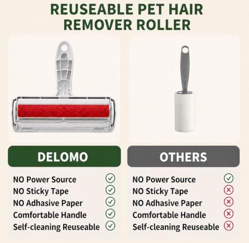 Generic Reusable Pet Hair Remover Roller - Image 6
