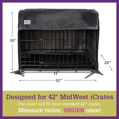 Pet Dreams Dog Crate Cover, X Large - Image 5