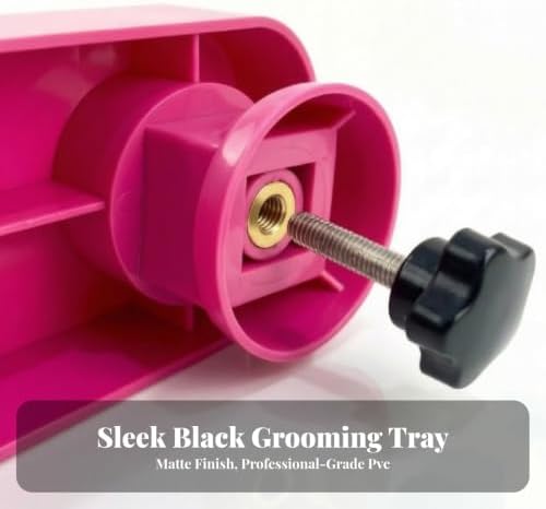 Space-Saving Tool Holder with Clamp | Easy to Install, Pet Grooming Organizer - Image 6