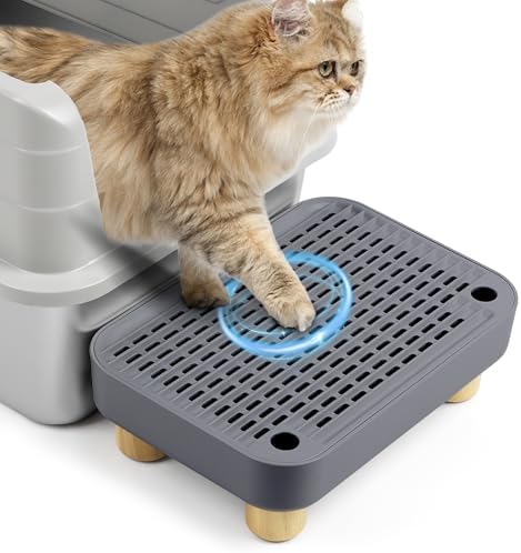 Litter Box Step, Cat Litter Ramp by Bartuke