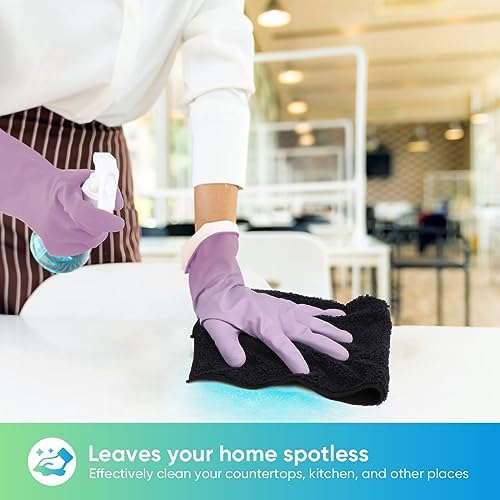 HOMEXCEL Black Microfiber Cleaning Cloth, Microfiber Towels - Image 3