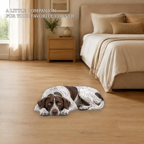 3D Realistic Dog Shaped Bath Mat & Floor Rug - Image 2