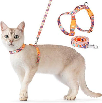 Dooradar Cat Harness and Leash Set, Adjustable Pet Straps by Dooradar