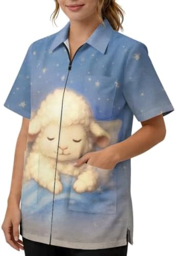 Dog Grooming Smock for Women & Men Water & Hair Repellent by Unknown