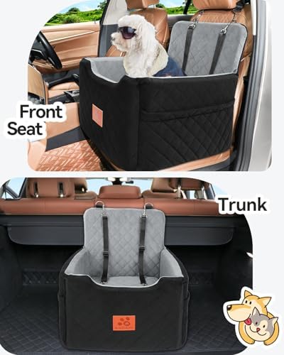 GL GLENSLAVE Dog Car Seat for Small/Medium Dogs Under 35 lbs - Image 2