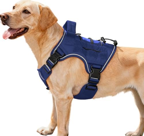 Heavy-Duty Tactical Dog Harness by Bruvoalon