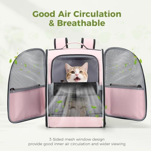Lekereise Cat Backpack Carriers, Dog Carrier Backpacks - Image 3