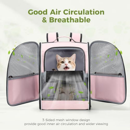 Lekereise Cat Backpack Carriers, Dog Carrier Backpacks - Image 3