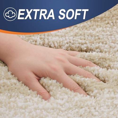 OLANLY Bathroom Runner Rug 44x24, Extra Soft Absorbent Microfiber Bath Rugs - Image 2