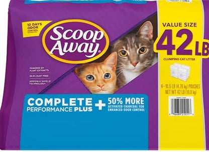 Scoop Away Complete Performance Plus, Clumping Cat Litter, Fresh Scent - Image 3