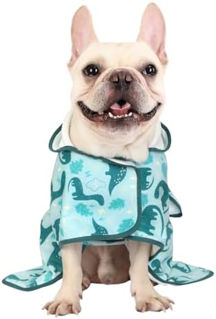 HDE Hooded Dog Bathrobe Quick Dry Towel Wrap - Image 4