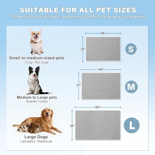GOLOPET Laarge Cooling Mat for Dogs 27x40in - Image 2