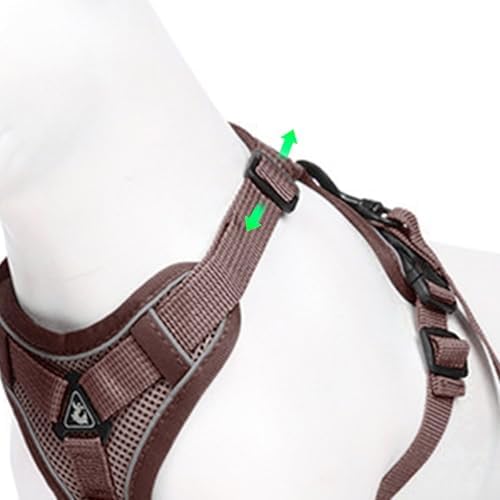 Wanheart cat Chest Harness and Leash, Anti-Escape Adjustable Soft mesh cat - Image 5