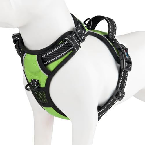 PHOEPET No Pull Dog Harnesses for Small Puppies Reflective Adjustable by PHOEPET