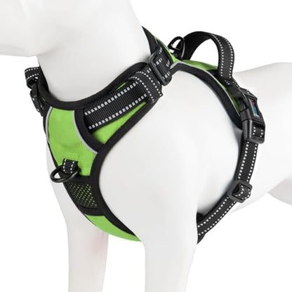 PHOEPET No Pull Dog Harnesses for Small Puppies Reflective Adjustable by PHOEPET