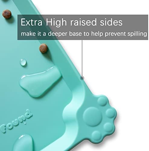 Hoki Found Large Silicone Non Slip Pet Food Mats - Image 2