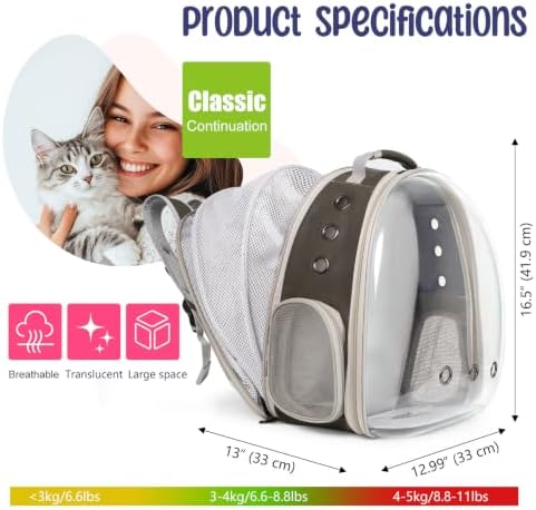Expandable Cat Carrier Backpack - Image 2