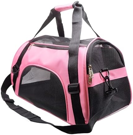 ZaneSun Cat Carrier, Soft-Sided Pet Travel Carrier by ZaneSun