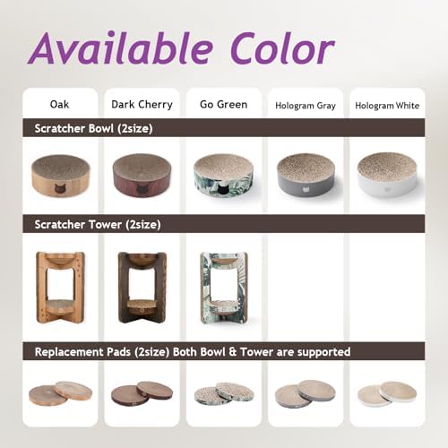 Necoichi Cat Scratcher Tower for Indoor Cats - Image 2