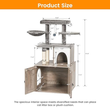 Snughome Cat Litter Box Enclosure - Image 7