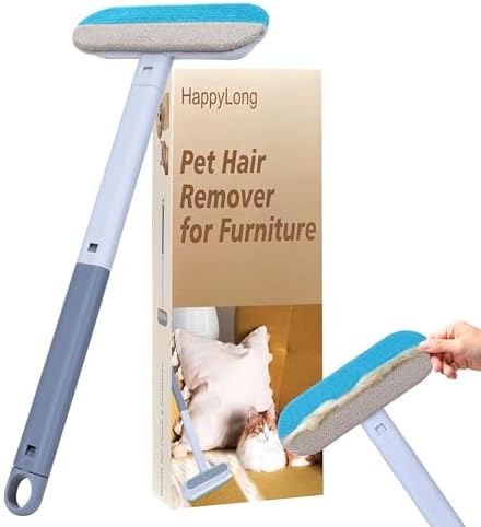 Pet Hair Remover for Furniture-17.3" Reusable Lint Brush for Dog & Cat Hair by Unknown