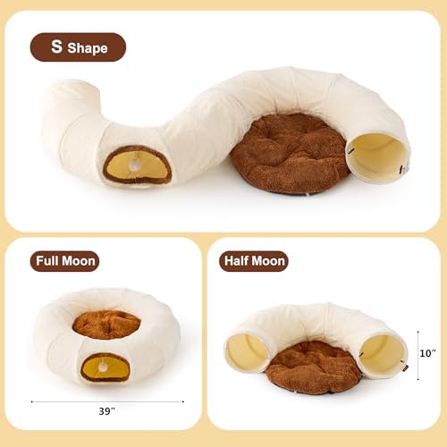 ZOMISIA Large Cat Tunnel Bed - Image 3