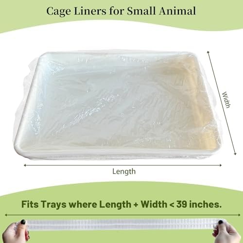 Disposable 50 pcs Small Animal Cage Liners - Image 2
