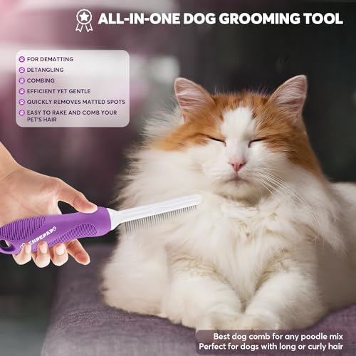 GENPEPADO Grooming Comb for Dogs and Cats - Image 5