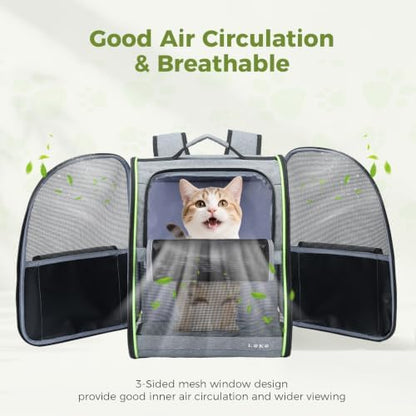 Lekereise Cat Backpack Carriers, Dog Carrier Backpacks - Image 3