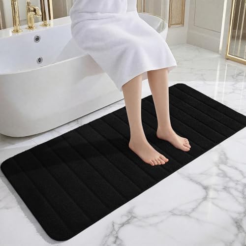 AROGAN Luxury Long Bathroom Runner Rugs 24x72 Inch Bath Rug Non Slip - Image 3