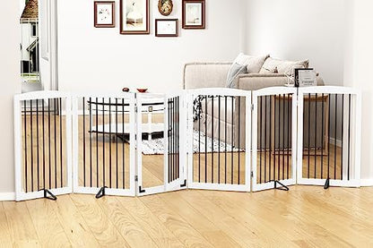 PUPETPO Freestanding Pet Gate by PUPETPO