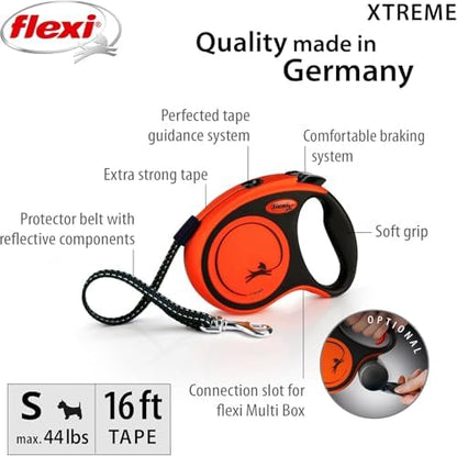 FLEXI® Xtreme Tape Retractable Dog Leash, 16 ft - Image 2