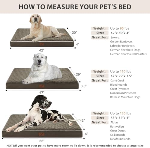 WNPETHOME Orthopedic XXL Dog Beds - Image 5