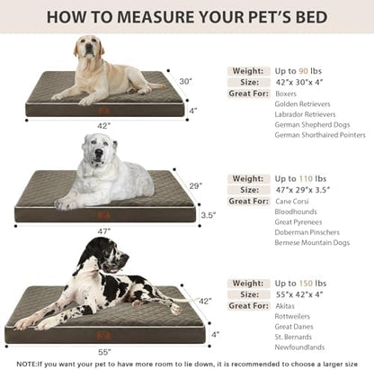 WNPETHOME Orthopedic XXL Dog Beds - Image 5