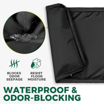 PAWFINITY Waterproof Dog Bed Cover Replacement Washable, Zipper Closure - Image 3