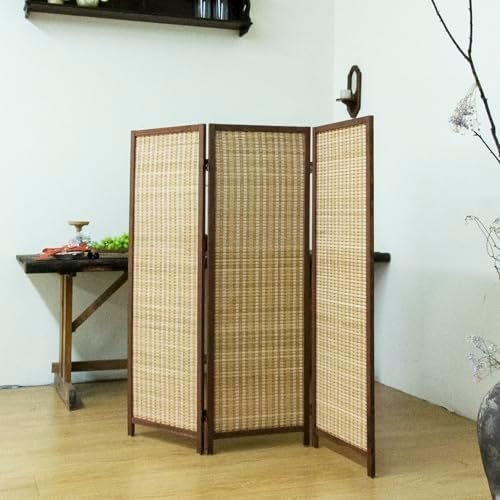 3 Panel Short Room Divider – 3.9 ft Tall Double-Side Folding Privacy Screen - Image 5
