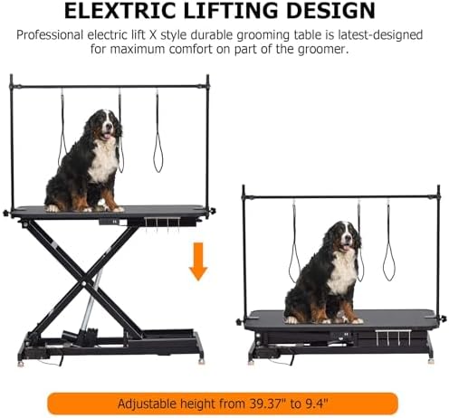 47" Electric Dog Grooming Table - Image 2