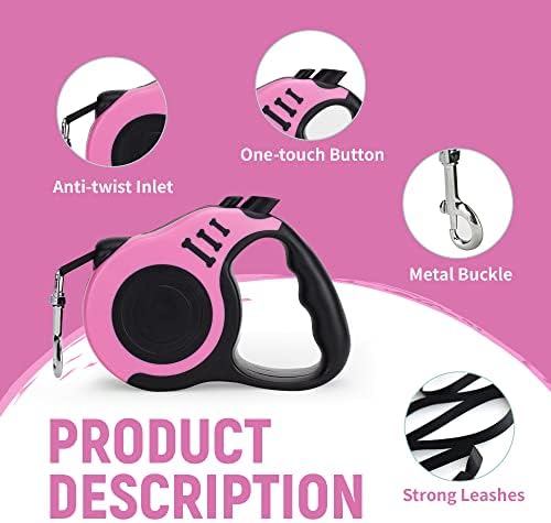 Retractable Dog Leash Automatic Telescopic Tractor Dog Tape - Image 5