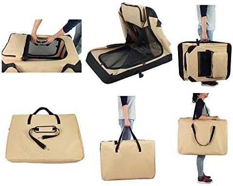 EliteField 3-Door Soft Dog Crate - Image 4