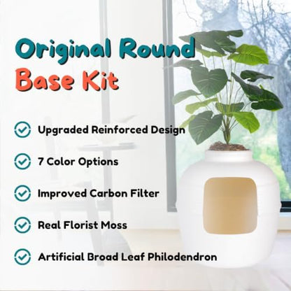 Good Pet Stuff Original Hidden Litter Box Planter, Decorative Cat Litter - Image 3