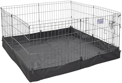 MidWest Homes for Pets Square Exercise Pen Fabric Mesh Bottom by MidWestHomesForPets