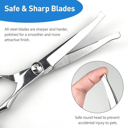 Professional Curved Dog Grooming Scissors - Image 5