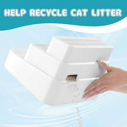 BALAPET Adjustable 3 Steps Litter Box Ramp - Image 5