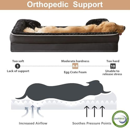 WNPETHOME Orthopedic Washable XXL Dog Bed - Image 3
