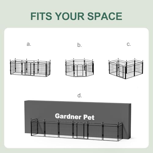 Gardner Pet Dog Playpens, Foldable Pet Play Yard Gate - Image 4