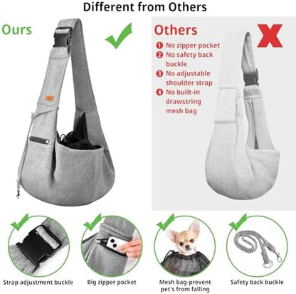 CUBY Dog and Cat Sling Carrier - Image 2
