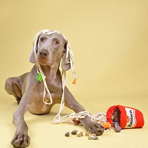 CHEWFFON Dog Puzzle Toy, Interactive Treat Hiding Enrichment Crinkle Toy - Image 5